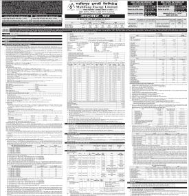 माबिलुङ्ग इनर्जीले असार २२ गतेदेखि आईपीओ निष्काशन गर्ने बारे सूचना