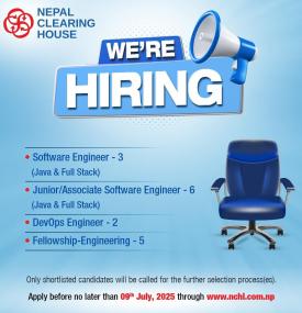 Job Alert : NCHL Opens 16 Tech Positions - Apply Before July 9!