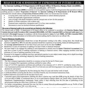 Request for submisison of EOI