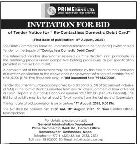 Invitation for Bids