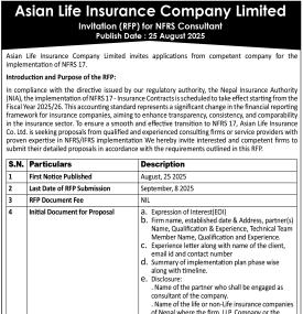 Expression of Interest (EOI)