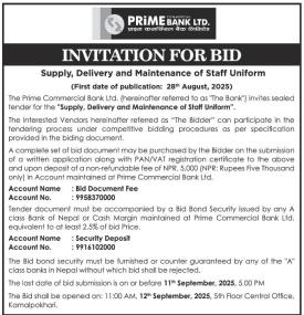 Invitation for Bids