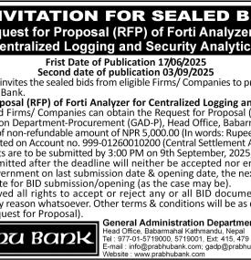 Invitation for Sealed Bid