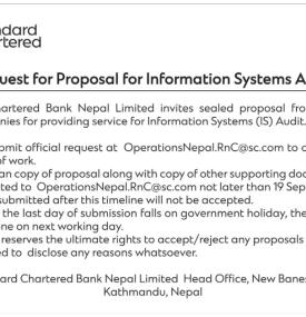 Request for Proposal for Information Systems Audit -