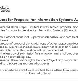 Request for Proposal for Information Systems Audit
