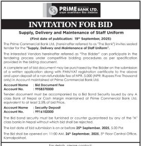 Invitation for Bids