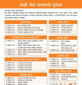 दशैं बिदाको लागी लक्ष्मी सन्राइज बैंकका बैंकि सेवा सम्बन्धी सूचना -