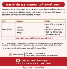 Branch Opening Notice -