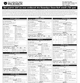 धितो सुरक्षणमा रहेको चल अचल सम्पति लिलामी बिक्री सम्बन्धी नेपाल एसबिआई बैंकको सूचना 