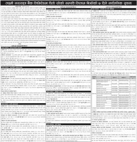 लक्ष्मी सनराइज बैंकमा धितो रहेको सम्पत्ति लिलाम बिक्रीको ७ दिने सार्वजनिक सूचना -