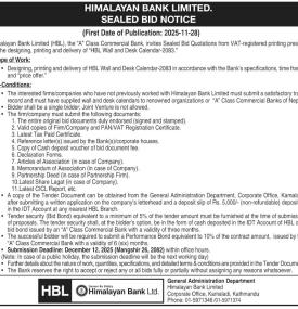 Sealed Bid Notice