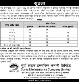 Notice