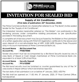 Invitation for Sealed Bids