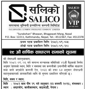 29th Annual General Meeting Notice