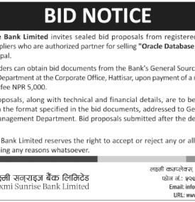 Bid Notice