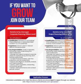 Muktinath Bikas Bank Announces Vacancies for Different Position