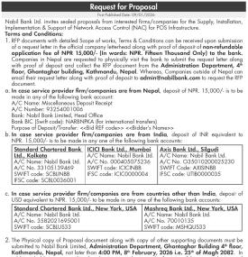 Request for Proposal