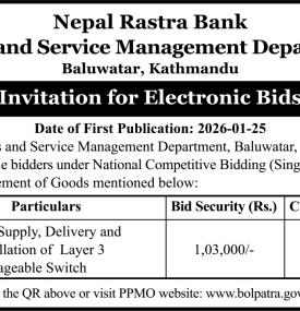 Invitation for Electronic Bids
