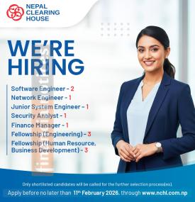 Nepal Clearing House Announces Multiple Vacancies Across Technical and Management Roles