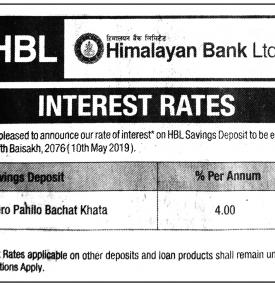 Interest Rates