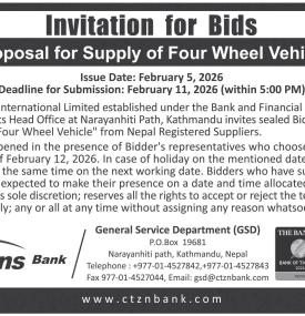 Invitation for Bids