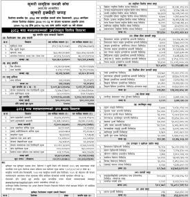 Kumari Capital has published “Kumari Equity Fund” Net Asset Value till Magh, 2082