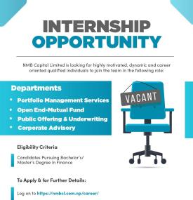 NMB Capital Announces Internship Opportunities for Finance Students