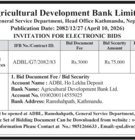 Invitation for Electronic Bids