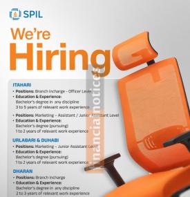 Siddhartha Premier Insurance Announces Job Openings Across Multiple Locations