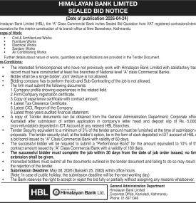 Sealed Bid Notice