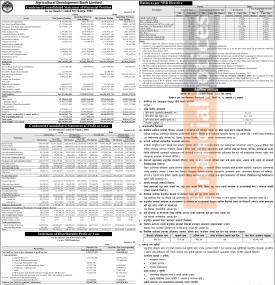 कृषि विकास बैंकको खुद नाफा १ अर्ब ३९ करोड ३९ लाख  - Q3 Report -