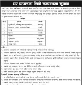 माछापुच्छ्रे् बैंकलाई कार्यालय भवनको आवश्यकता सम्बन्धी सूचना