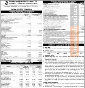 NMFBS has posted a net profit of Rs. 588.66 million in its Q3 company analysis of the FY 082/83