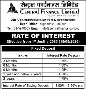 Rate of Interest