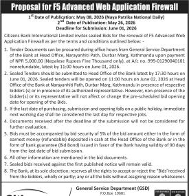 Proposal for F5 Advanced Web Application Firewall