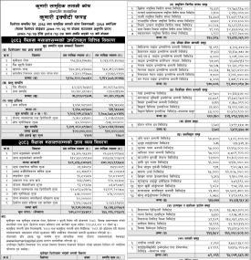 Kumari Capital Limited has published “Kumari Equity Fund” Net Asset Value till Baisakh, 2083