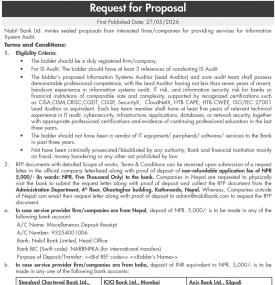 Request for Proposal