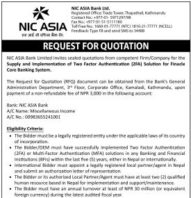 Request for Proposal