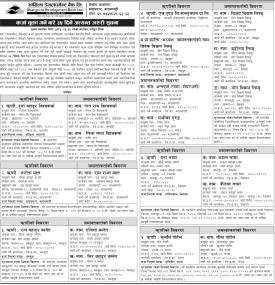 कर्जा चुक्ता गर्ने बारे ३५ दिने अत्यन्त जरूरी सूचना