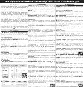 लक्ष्मी सनराइज बैंक लिमिटेडमा धितो रहेको सम्पत्ति पूनः लिलाम बिक्रीको ७ दिने सार्वजनिक सूचना