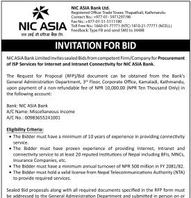 Invitation for Bids