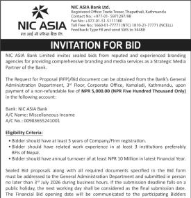 Invitation for Bids