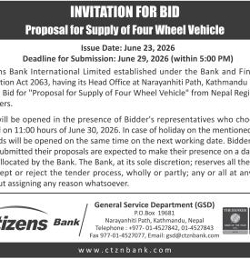 Invitation for Bid