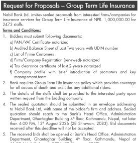 Request for Proposals - Group Term Life Insurance