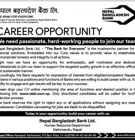 Career Opportunity