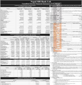 Nepal SBI Bank Reports Rs. 2.04 Billion Net Profit, Publishes Q4 Company Analysis for FY 2082/83
