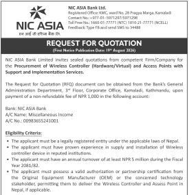 Request for Quotation