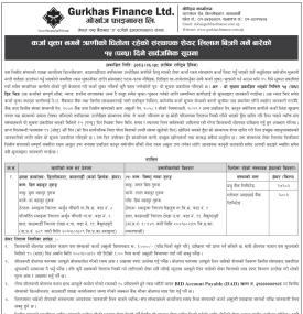 संस्थापक शेयर लिलाम बिक्री गर्ने बारेको १५  दिने सार्वजनिक सूचना