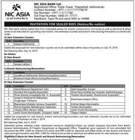 Invitation for Sealed Bids 