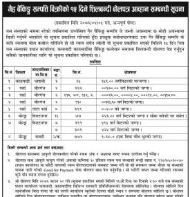 Non-banking Assets at Auction